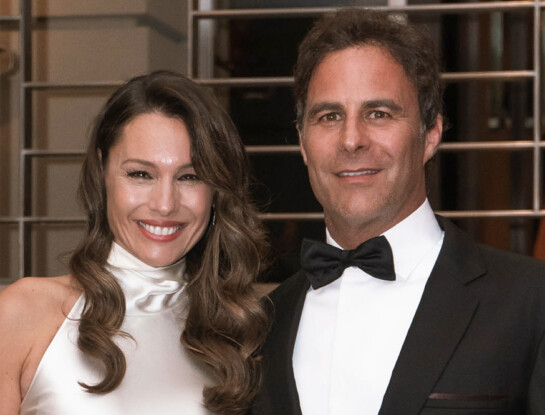 Pampita y Martín Pepa, la pareja más elegante de la Gala Solidaria del Hospital Austral