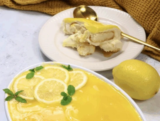 Postre helado de limón y vainillas la receta fresca y fácil que te salva las fiestas