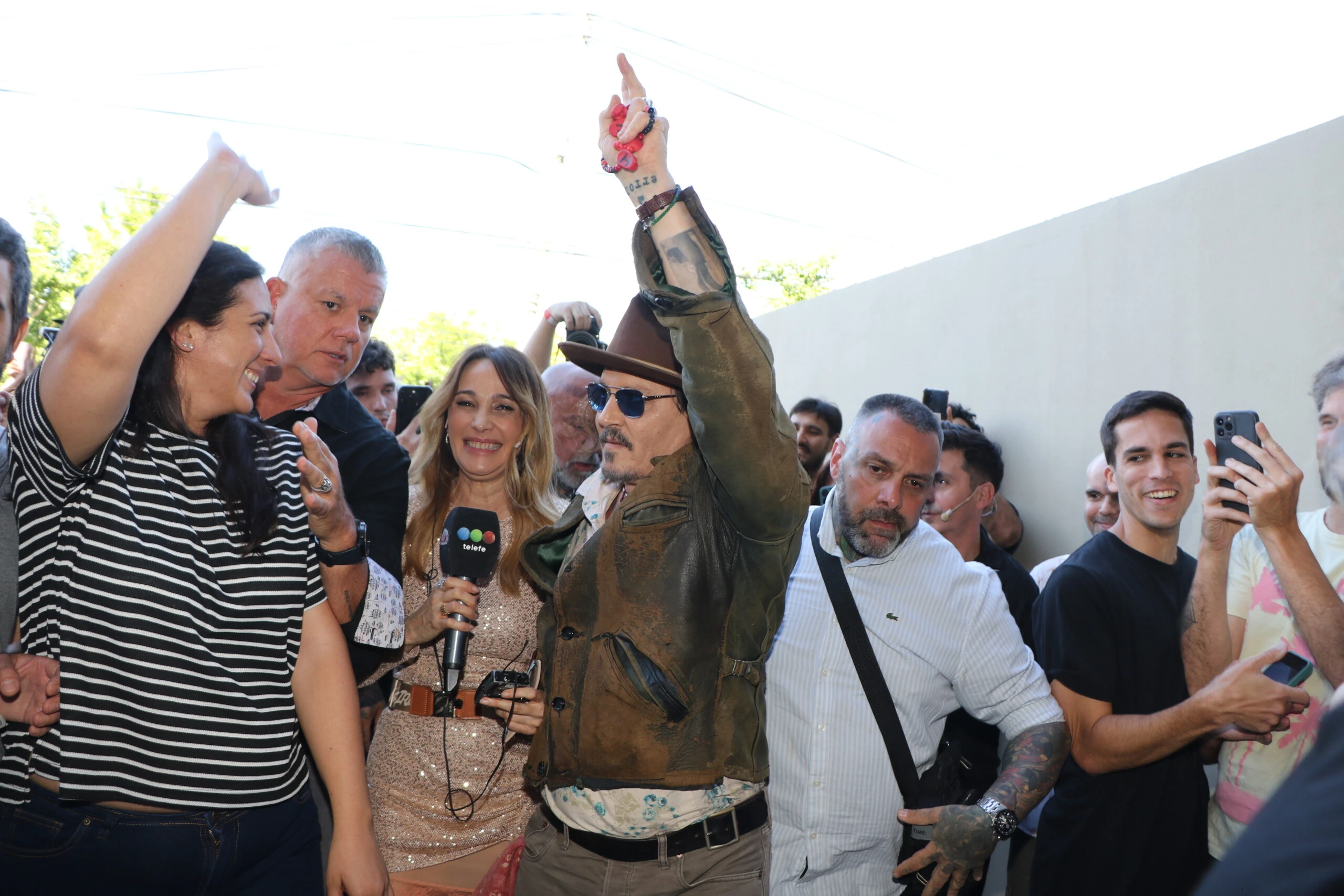 "Es un honor estar en un país con tanta cultura, y también recibir el cariño de tantas personas", expresó Depp