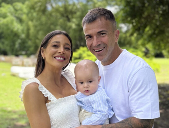 Así fueron los delicados souvenirs del bautismo de Marco, el hijo de Sol Pérez y Guido Mazzoni