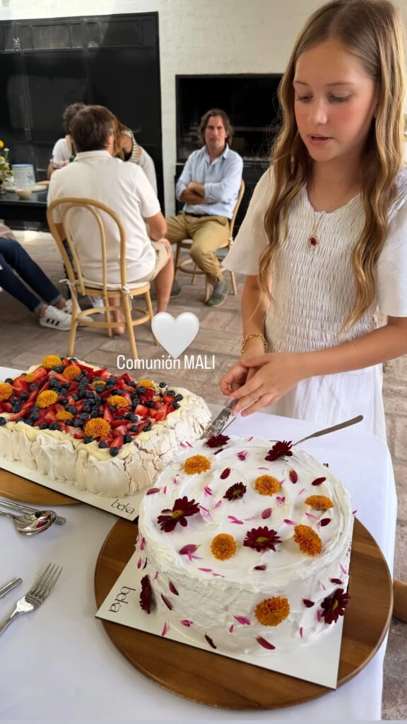 Así fueron las tortas con las que celebraron la comunión.