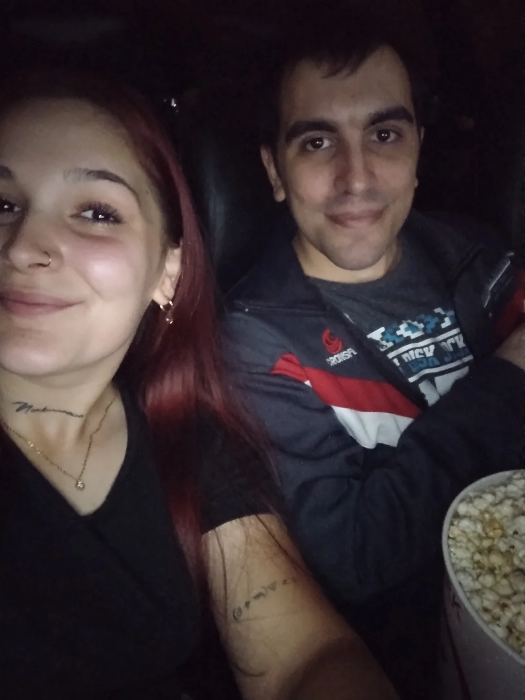 Rocío y su hermano Matías