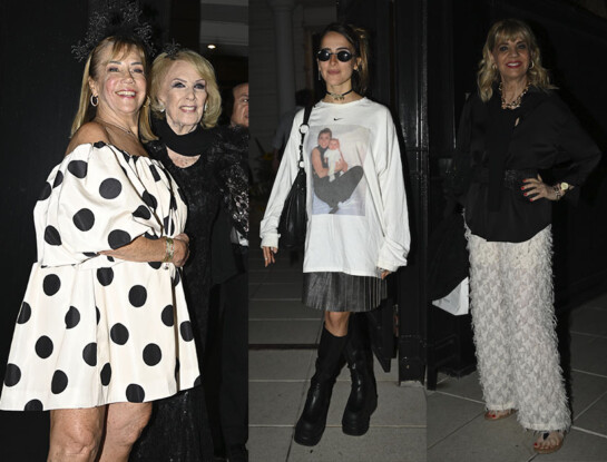 Así fue la celebración de Marcela Tinayre por su cumpleaños: con Mirtha Legrand, Ámbar de Benedictis y amigos