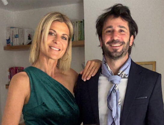 La historia de amor de Eugenia Tobal y Francisco García Ibar: un encuentro inesperado, una familia ensamblada y un presente pleno