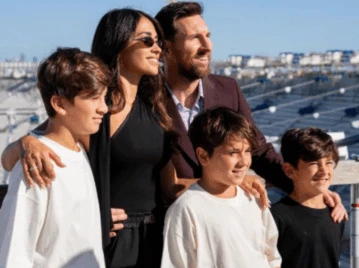 Thiago Messi celebró sus 13 años en una fiesta con guiños al Barcelona