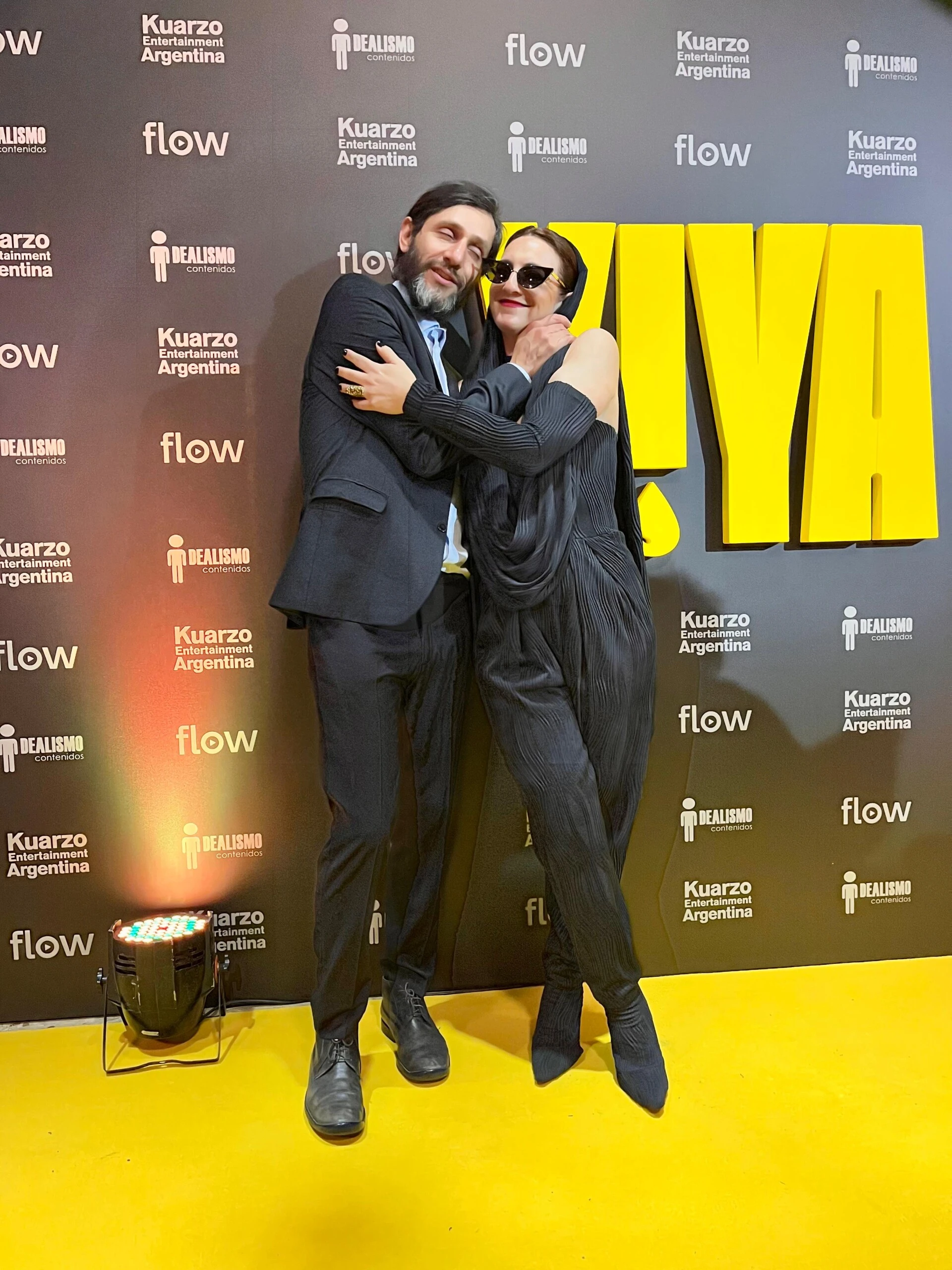 Julieta Zylberberg y su pareja