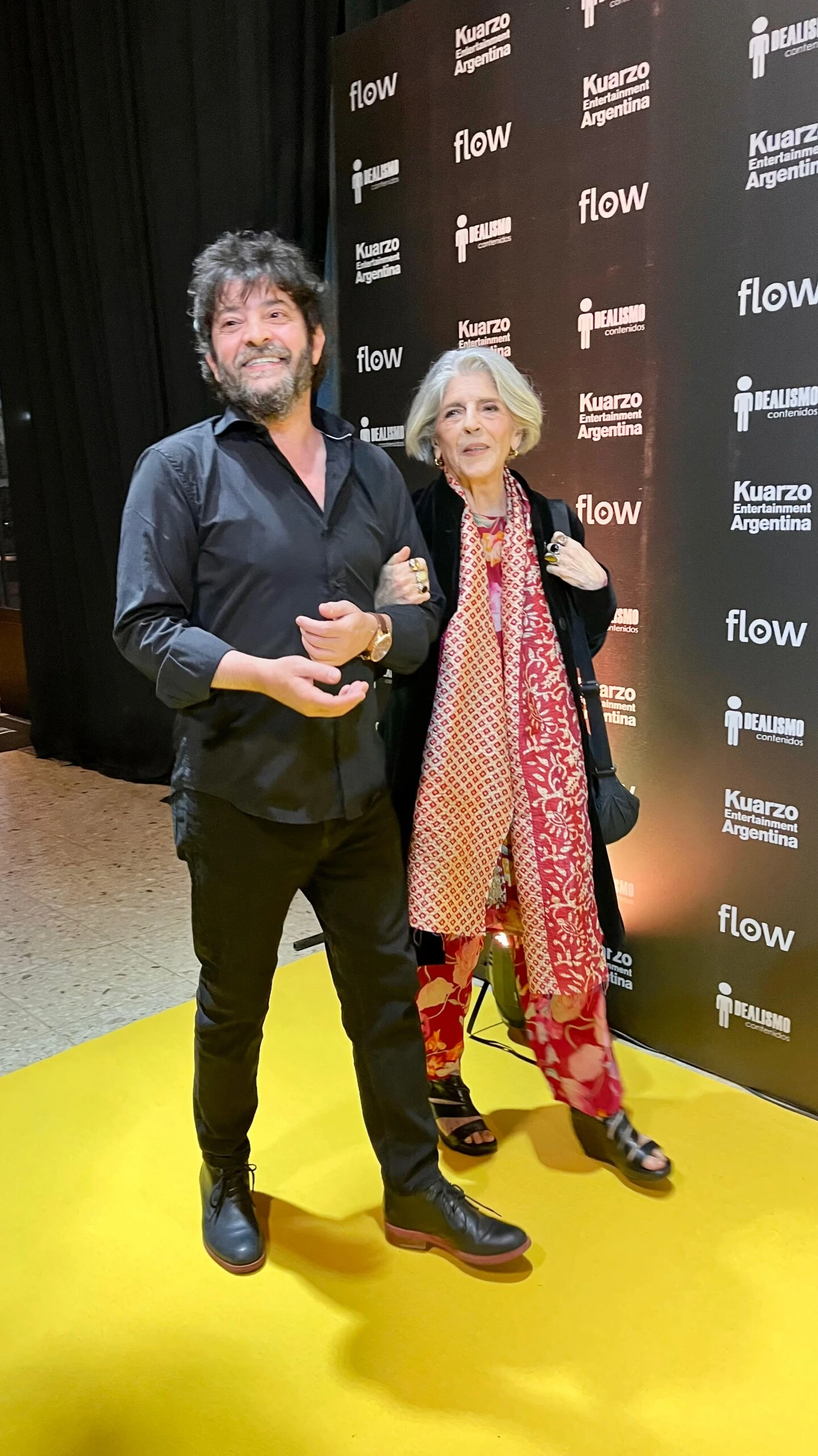 Pablo Rago y Cristina Banegas