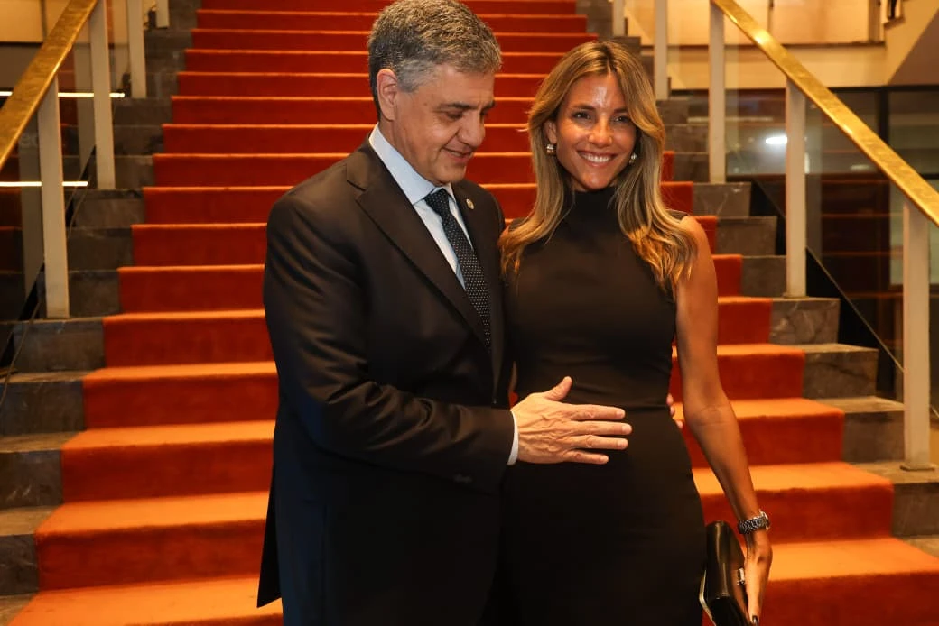 Jorge Macri y María Belén Ludueña, felices con el embarazo