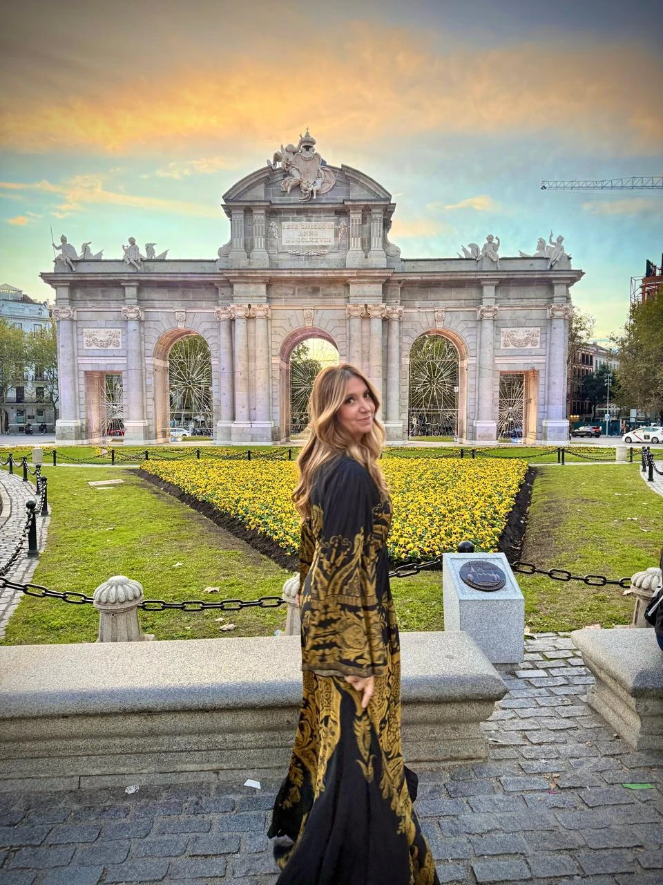 Carla Calabrese en Madrid. 