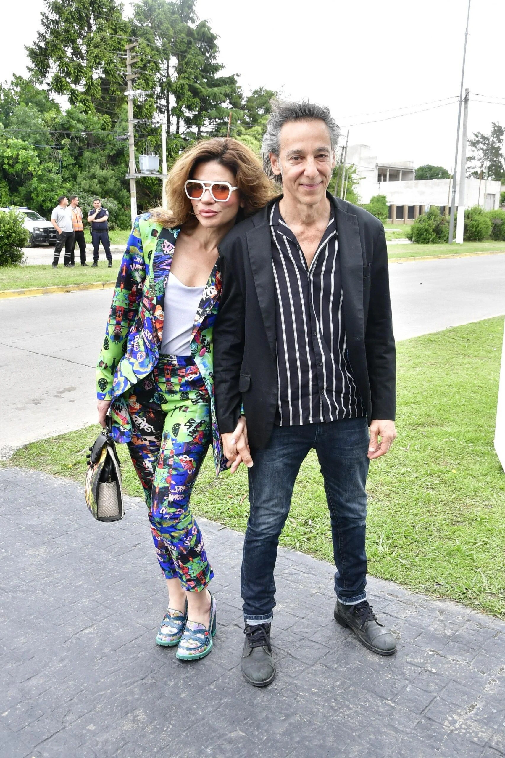 Javier Calamaro y pareja. Foto RS Fotos