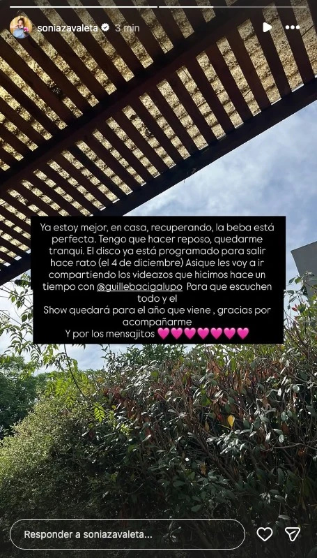 Sonia Zavaleta fue hospitalizada. Foto: IG