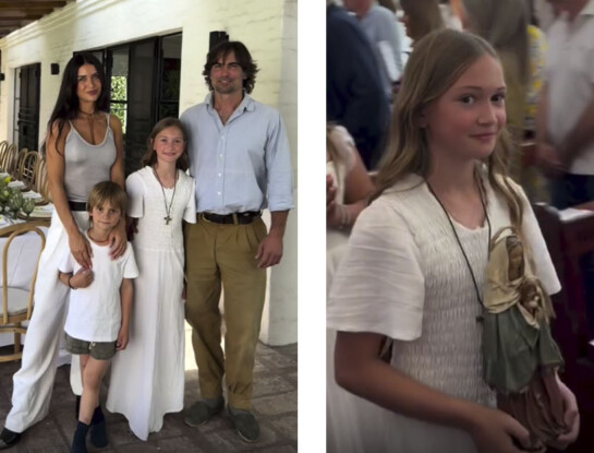 Así fue la primera comunión de Malaika: Zaira Nara compartió imágenes de la decoración de su casa y los looks elegidos por ella y su hija