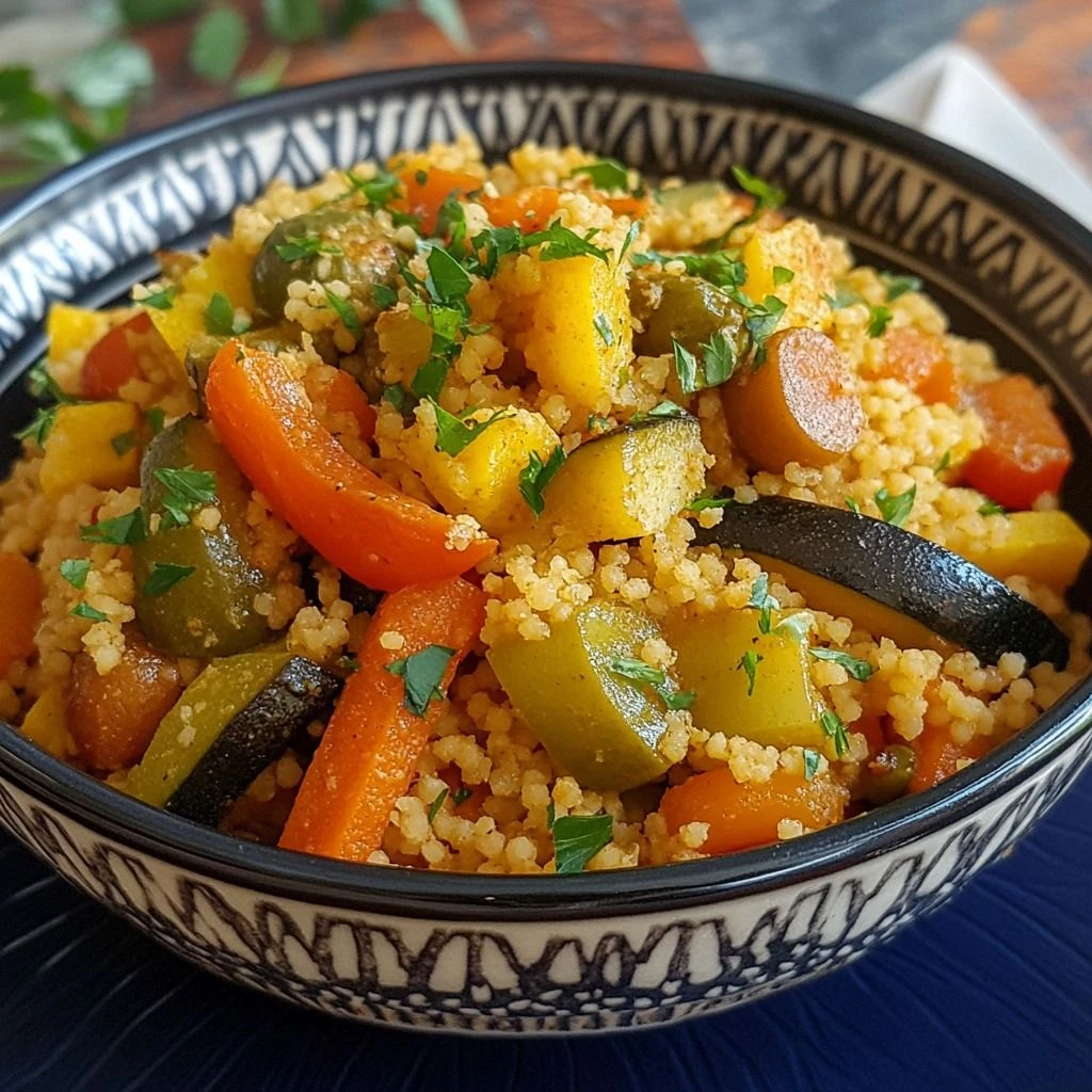 Cuscús con verduras y garbanzos: la receta del plato saludable y rápido que tenés que probar

