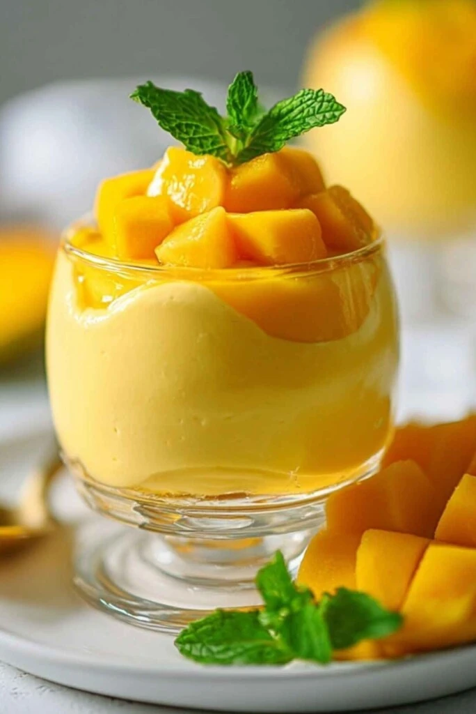 Mousse de mango con leche de coco: una receta fresca para el verano

