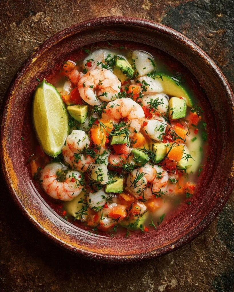 Cómo hacer ceviche con camarones y leche de coco: una receta liviana, cremosa y deliciosa