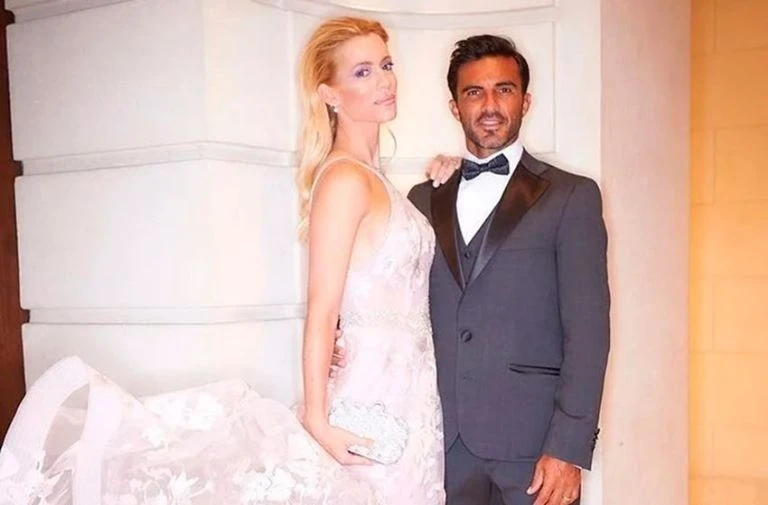Nicole Neumann y Fabián Cubero se casaron en 2008.
