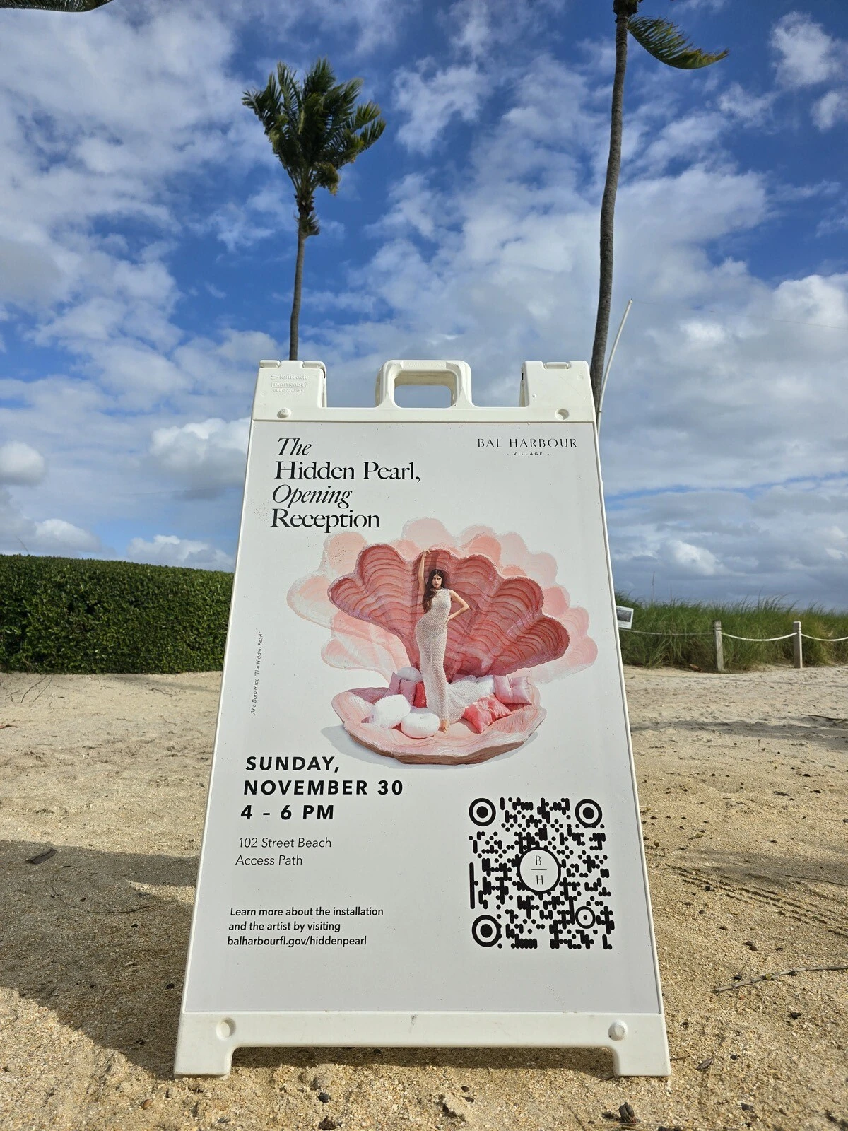Su instalación que forma parte del reconocido evento internacional Art Basel Miami 