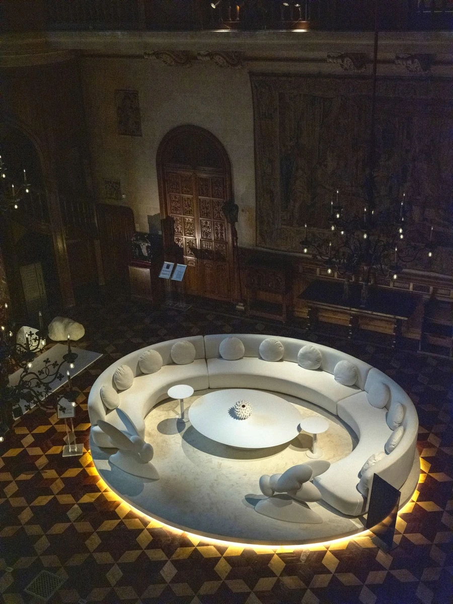 El Living de Laura Orcoyen en el Museo Nacional de Arte Decorativo. 