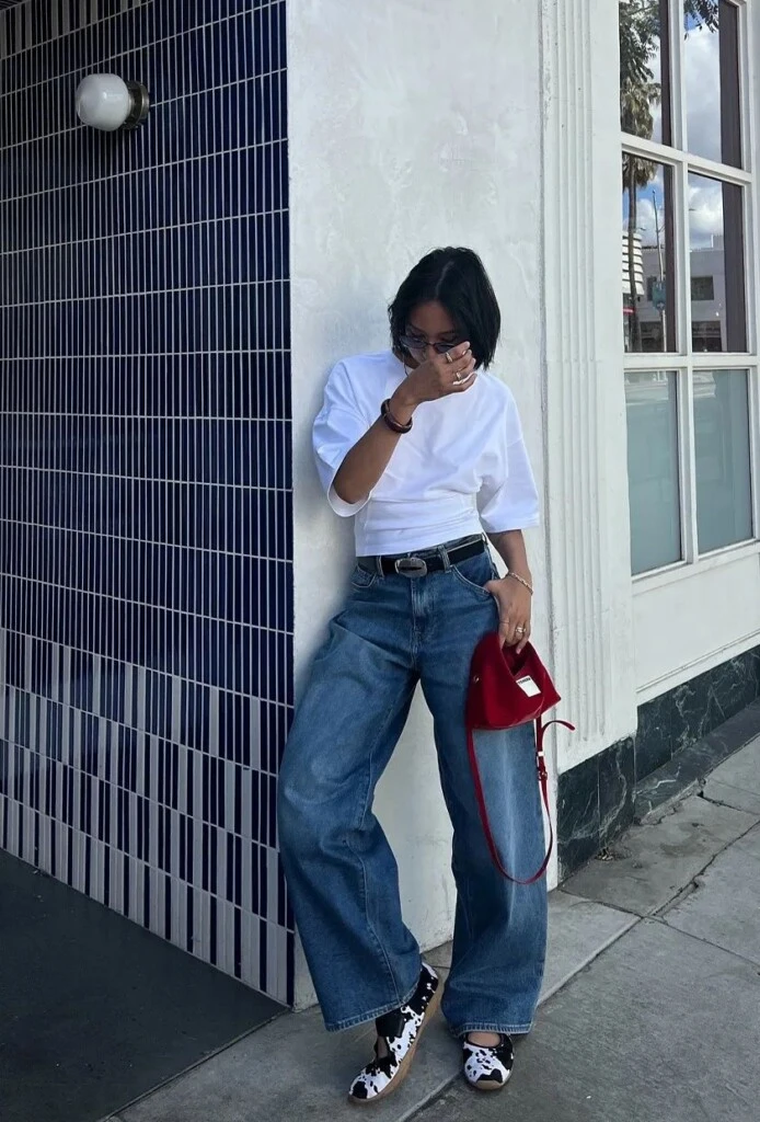 Lucir estas ballerinas con jeans te da un aire descontracturado.