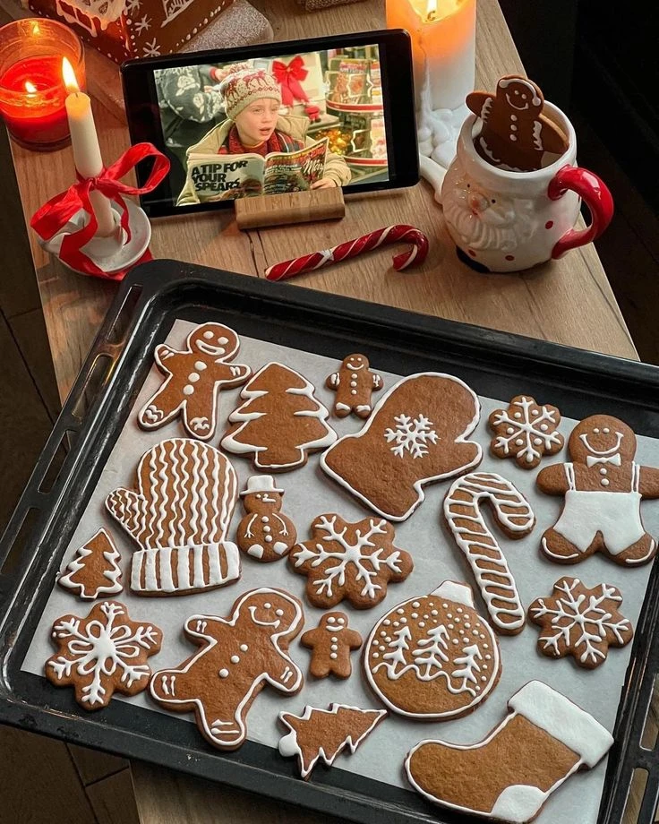 Galletas de Navidad y jengibre: la receta más fácil (y con todos los trucos para un glasé perfecto)