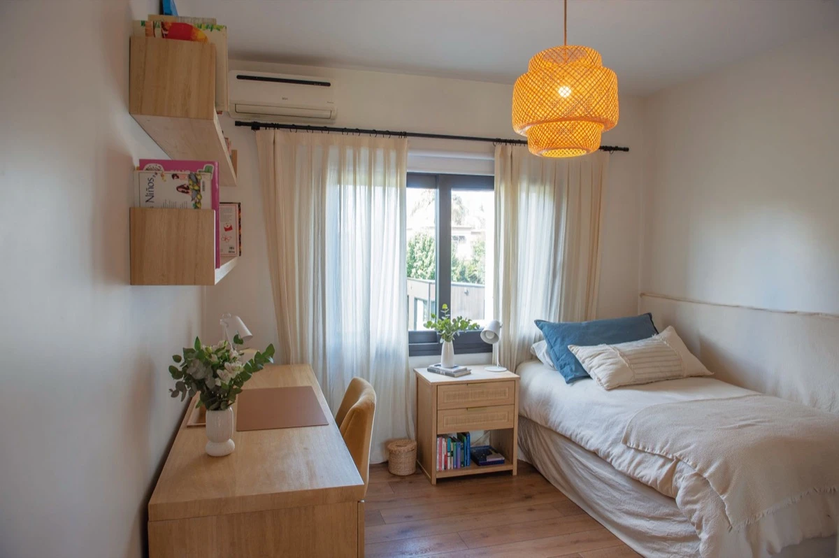 El dormitorio infanto juveni, un refugio pensado para crecer con calidez y serenidad.