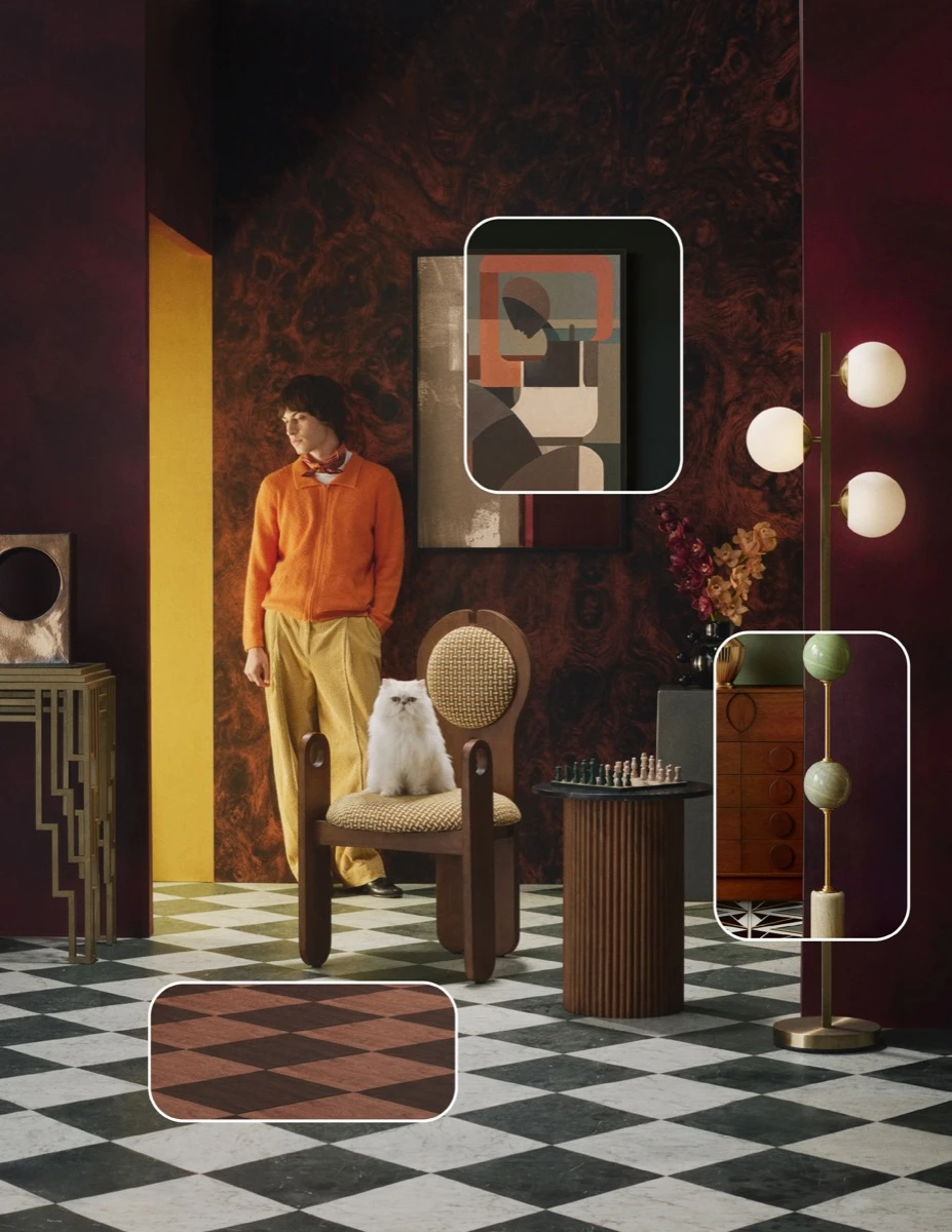 El Art Déco retorna en clave 2026: moderno, brillante y glamoroso. 