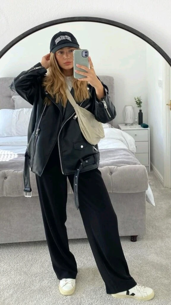 Podés armar un look chic y relajado.