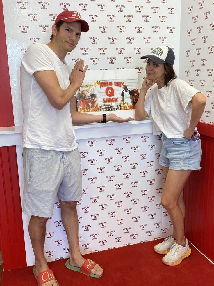 Mila y Ashton se casaron en 2015.