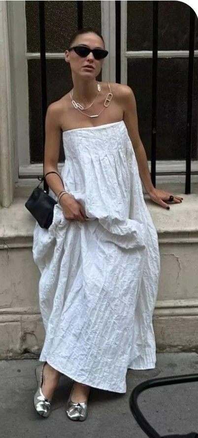 Short de tiro alto y blusa suelta