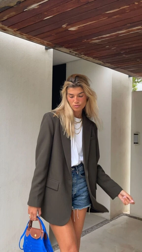 Un look veraniego y que sirve para cualquier momento del día.