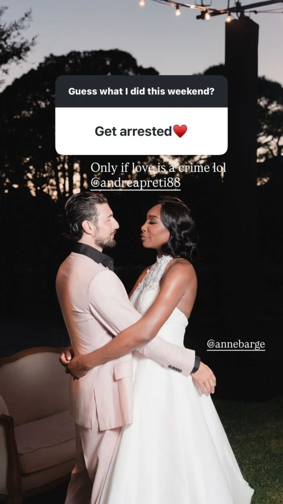 Casamiento Venus Williams