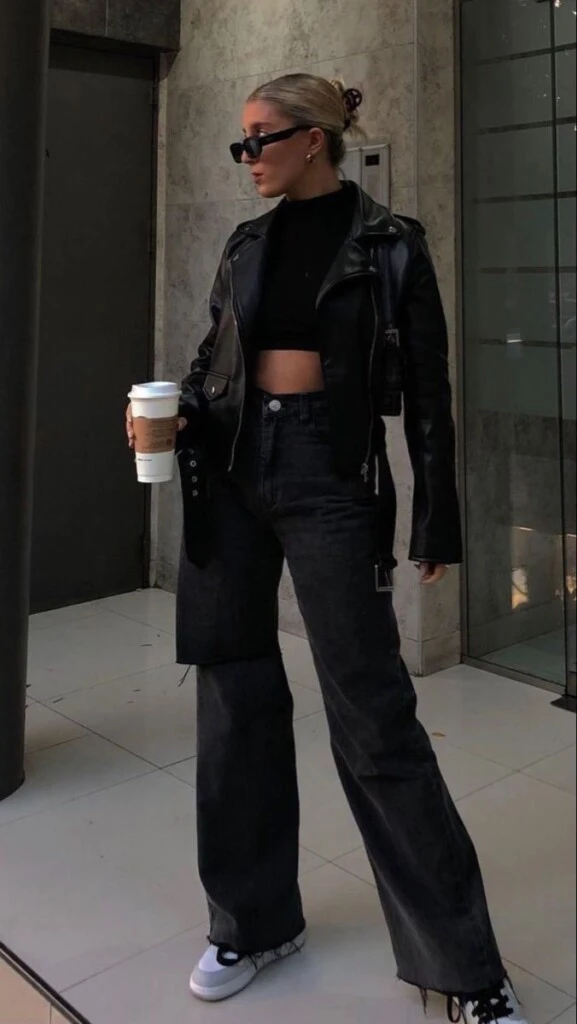 Podés armar un look chic y relajado.