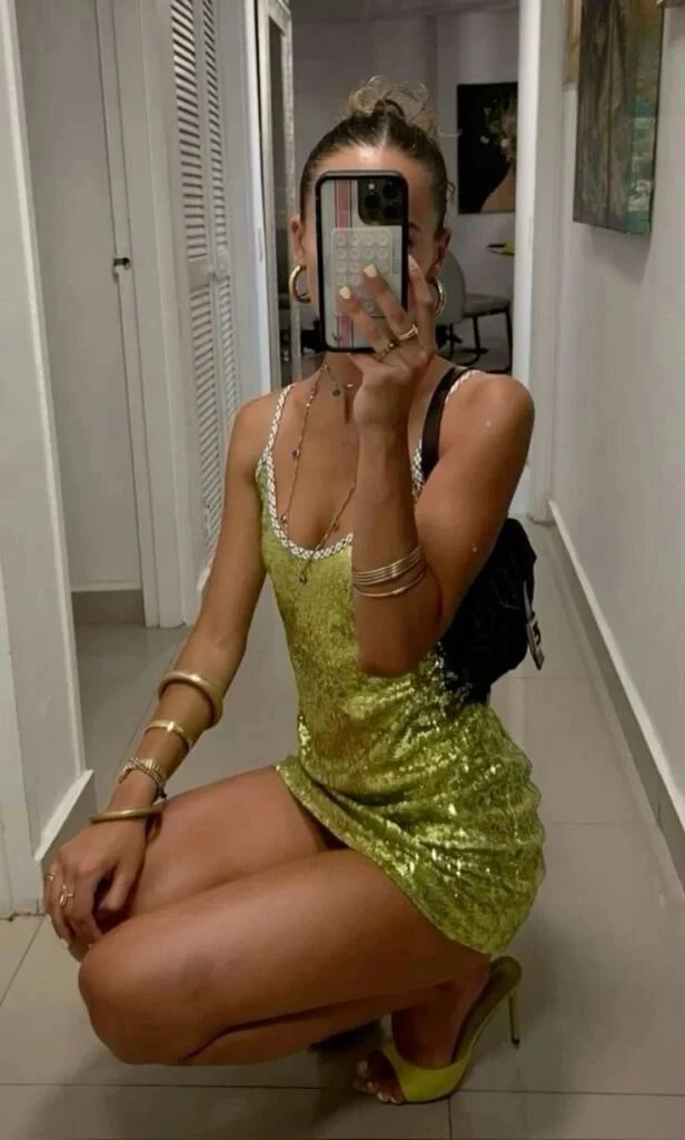 Un look en verde atrae salud.