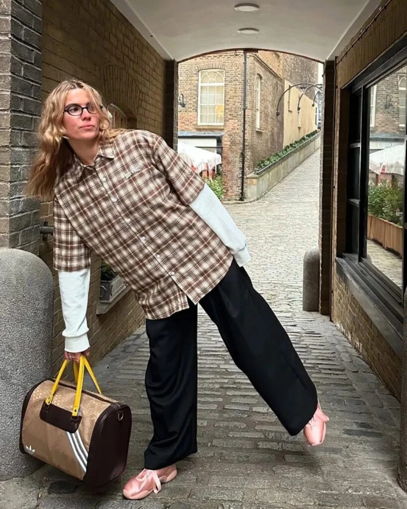 Podés lucir las ballerinas sneakers de diferentes formas.