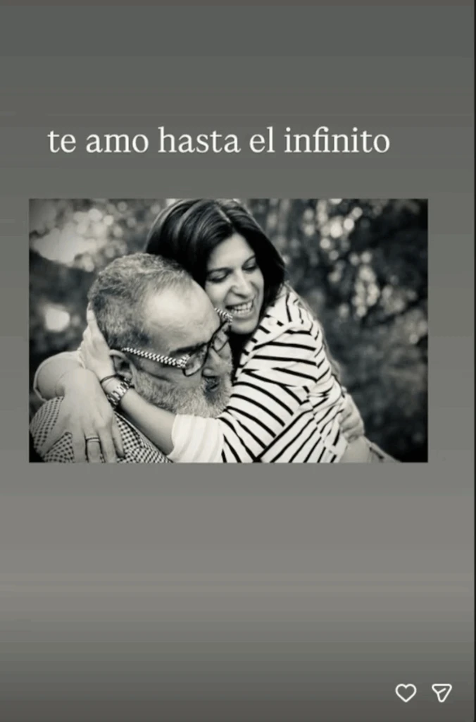 Marcovecchio conmovió en redes con un mensaje cargado de amor a quien fue su esposo.