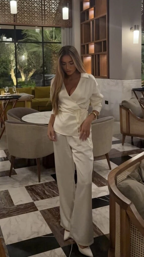 Un look blanco atrae armonía.