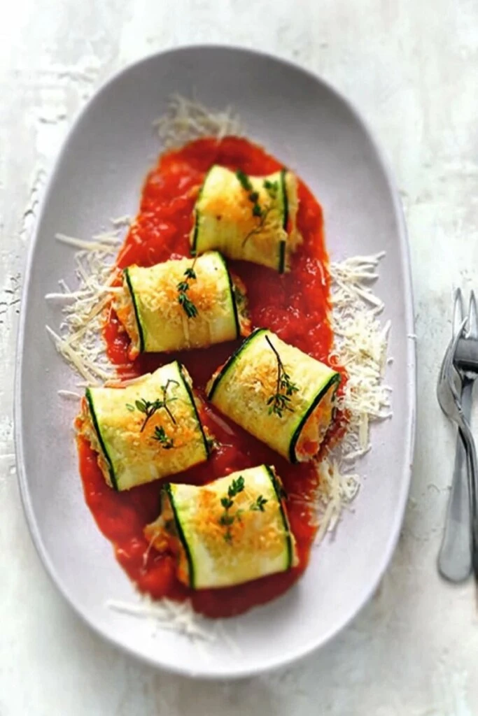 Rollitos de zucchini rellenos de ricota y limón: una receta fresca, simple y llena de sabor
