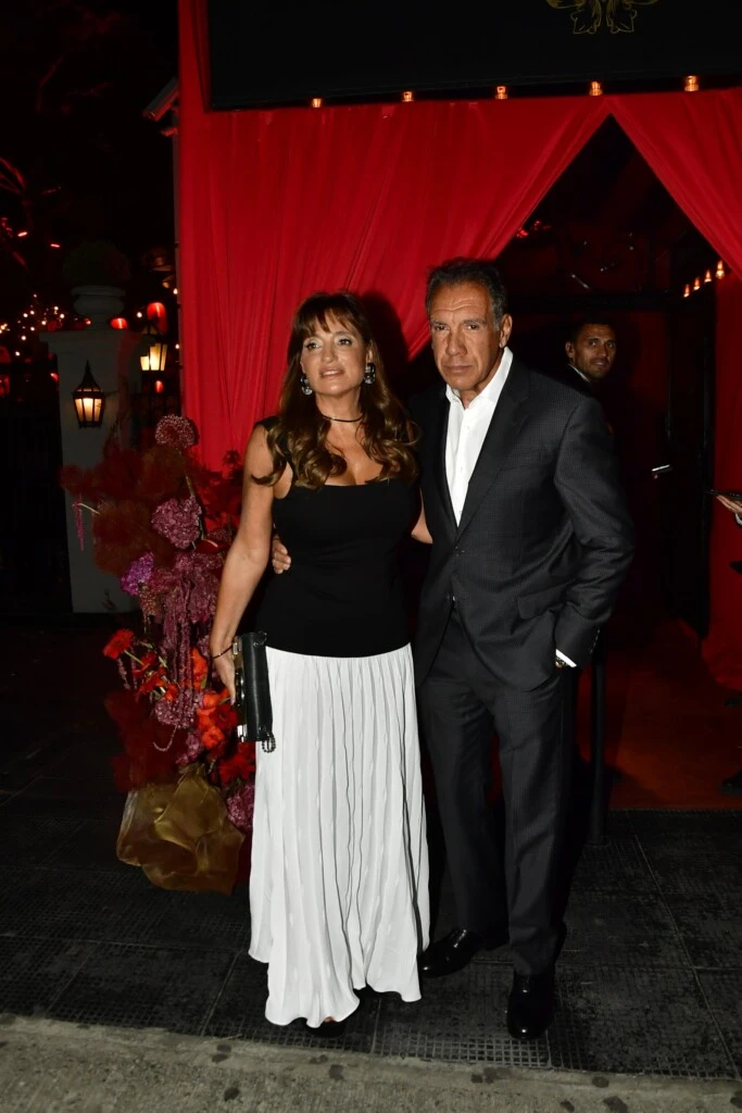 Daniel Hadad, fundador y CEO de Infobae, y su esposa, Viviana Zocco