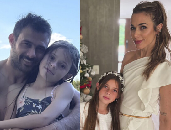 Así fue la comunión de Carmela Cvitanich: Chechu Bonelli y Darío Cvitanich compartieron la celebración de su hija