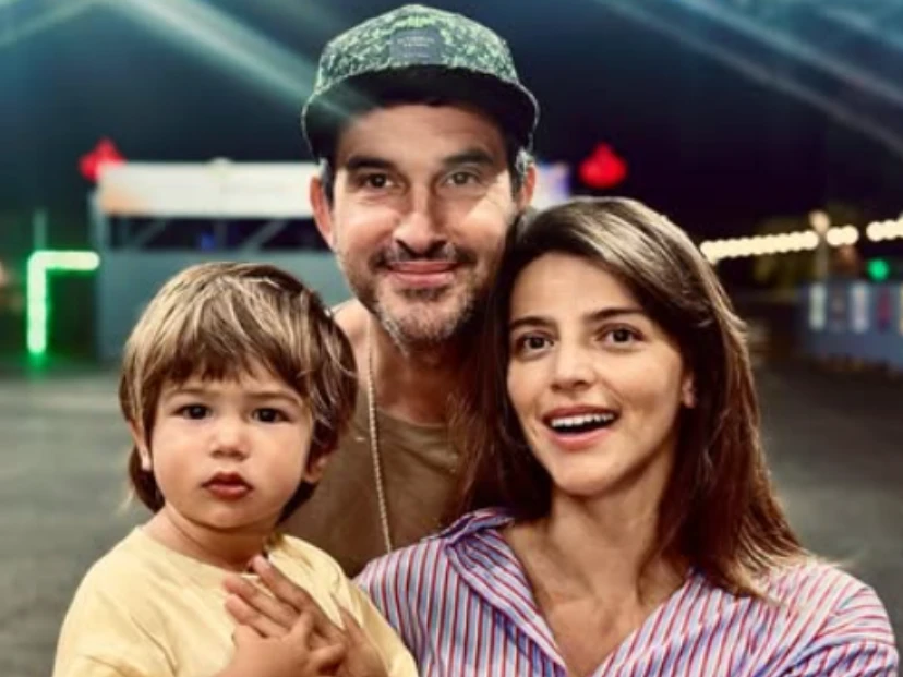 Calu Rivero y los looks coordinados que eligió para un casamiento