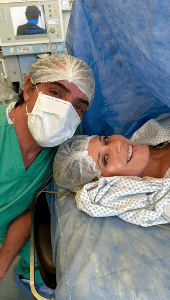 Rocío Marengo mostró las primeras fotos de su bebé recién nacido