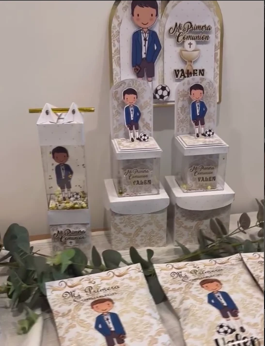 Más detalles de la comunión de Valentín Brancatelli