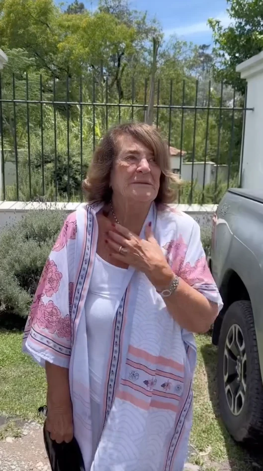 Isabel Macedo viajó a Jujuy para celebrar el cumpleaños de su mamá en familia