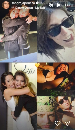 La China Suárez recordó a Sofía Sarkany. Foto: IG