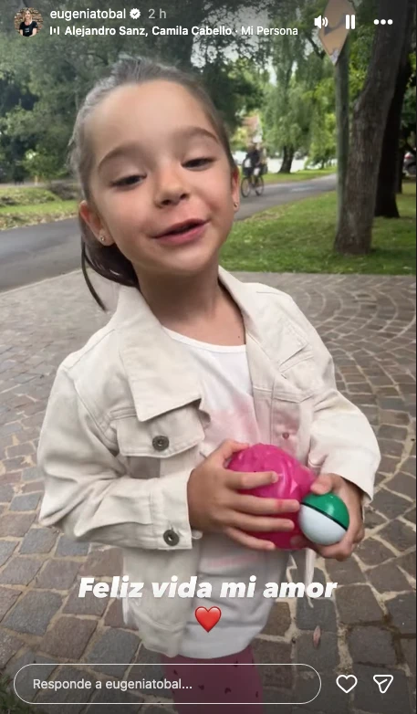 Ema, la hija de Eugenia Tobal, cumple 6 años