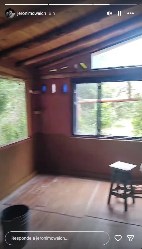 Así está quedando la casa de barro de Jerónimo Weich