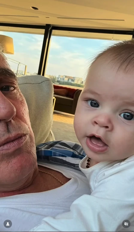 Las fotos que compartió Marley en el día del primer cumpleaños de Milenka