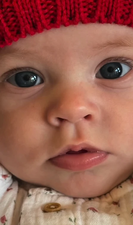 Las fotos que compartió Marley en el día del primer cumpleaños de Milenka