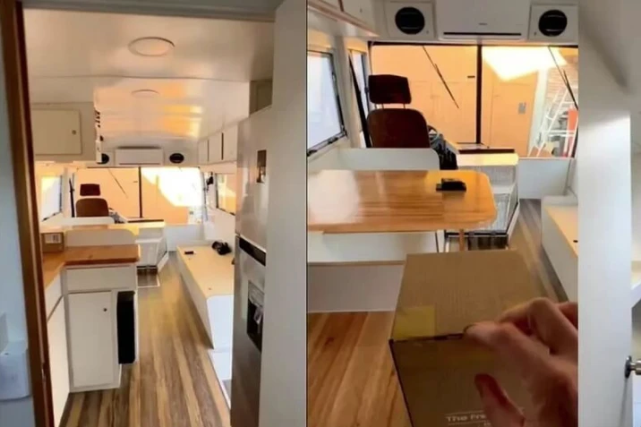 Así es la casa sobre ruedas de José Bianco y la China Blanco para recorrer el país