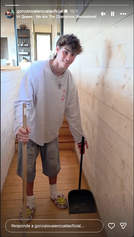 Gonzalo Valenzuela mostró a sus hijos con Juana Viale en la previa de Fin de Año